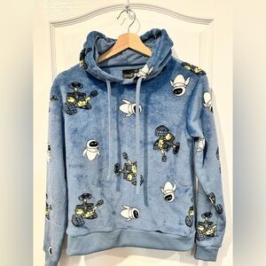Disney Pixar Wall-E & Eve Super Soft Shell Hoodie - Size: XS Brand New!